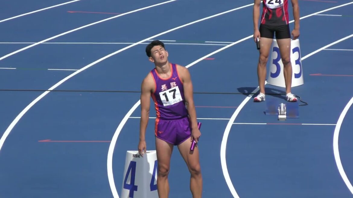 Adultes garçons et filles mixtes 4X400mR finale[4K Ultra HD]Shiga National Athletic Meet 2025 10.7