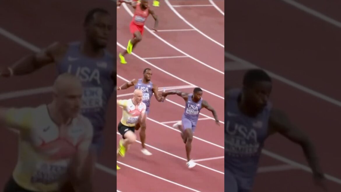 Les hommes de l’équipe américaine ont dominé les séries éliminatoires du relais 4x100 m à Tokyo | Réaction
