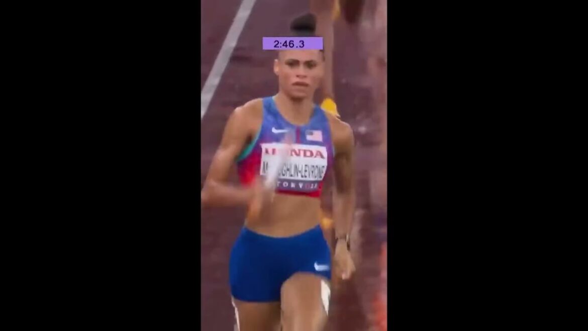 Sydney ancre l'équipe américaine 🇺🇸 au 4x400m OR🥇 à Tokyo