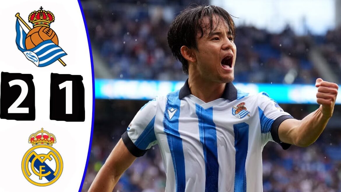 Takefusa Kubo 2 buts ! Real Sociedad 2-1 Real Madrid ! Points forts de tous les objectifs ![13 septembre]