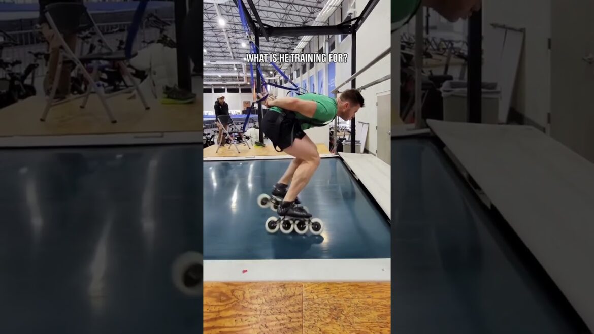 Concentration glaciale. ⛸️ 📹 : (IG) joeymantia #Olympics