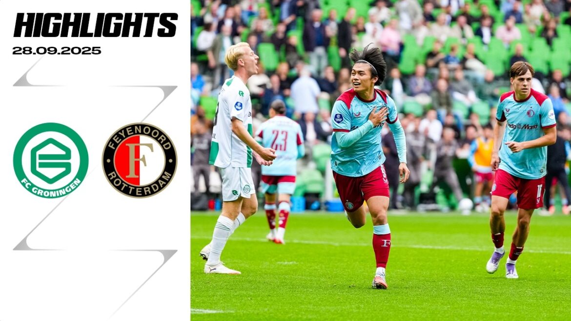 Temps forts FC Groningue – Feyenoord | Eredivisie 2025-2026 Temps forts FC Groningue - Feyenoord | Eredivisie 2025-2026