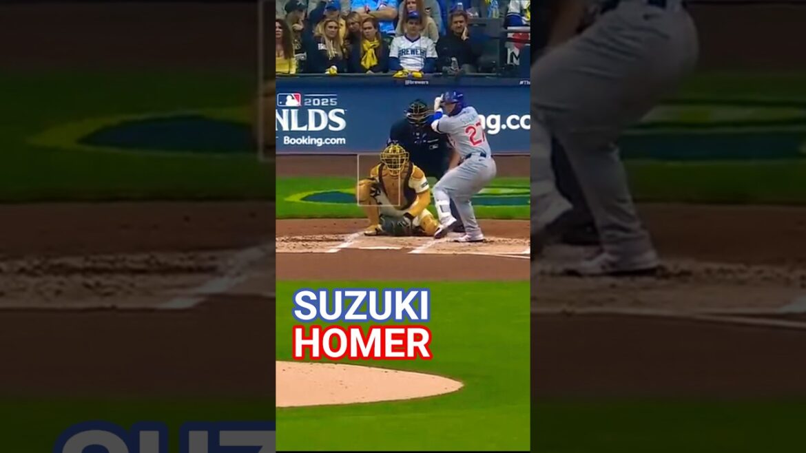 🚨 Seiya SUZUKI L'ATTAQUE‼️😱⚾ #shorts #baseball #highlights