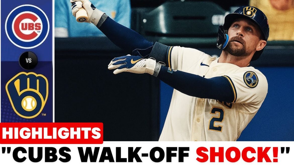 Cubs contre Brewers NLDS Faits saillants du match 5 (11/10/25) | Faits saillants de la MLB | Playoffs de la MLB