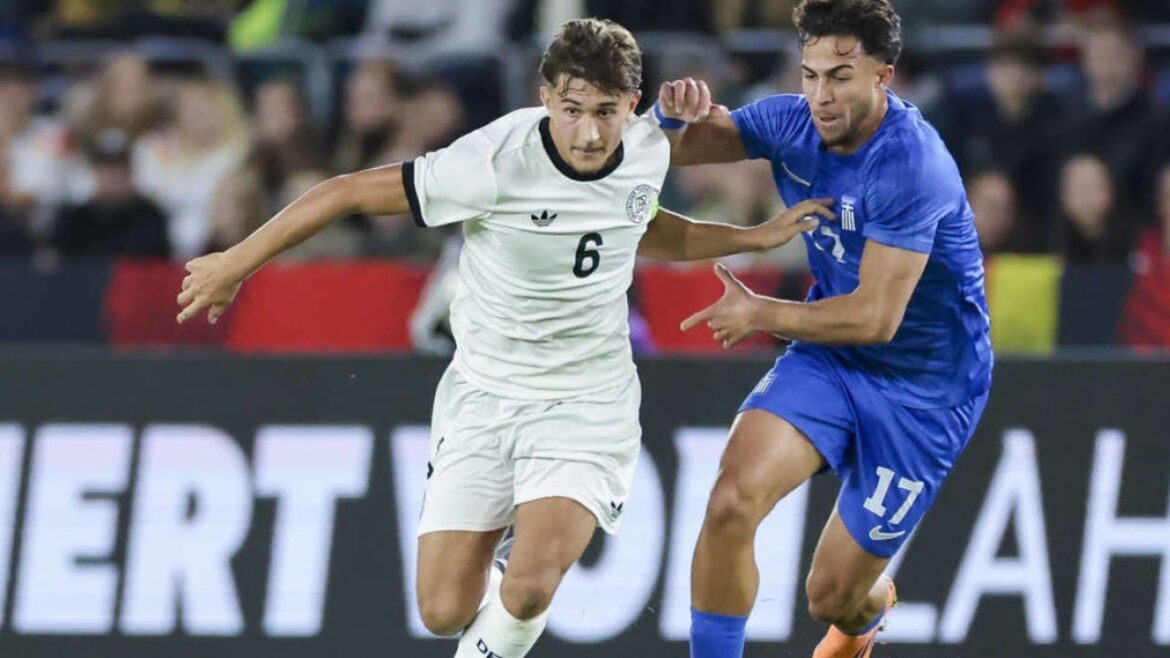 Tom Bischof Allemagne U21 vs Grèce U21 (H) 10/10/2025 | Bayern Munich