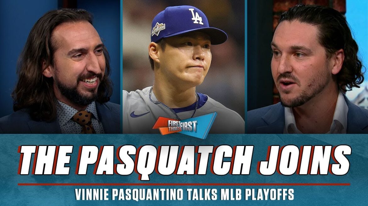 Vinnie Pasquantino sur le CG de Yamamoto, la performance d'Ohtani en séries éliminatoires, les Dodgers remportent le WS ? | FTF