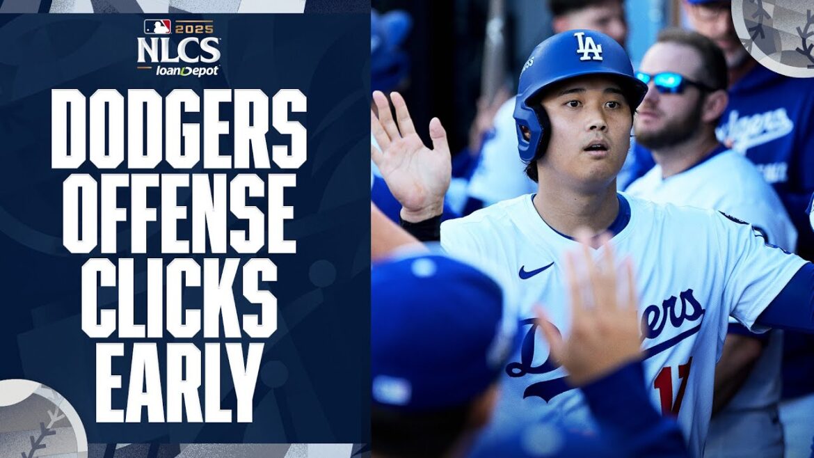 Le triple de Shohei Ohtani et le doublé de Mookie Betts font que les Dodgers cuisinent tôt 😤 | Faits saillants de Shohei Ohtani