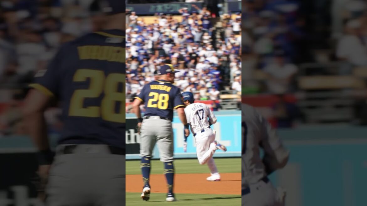 Shohei Ohtani réussit un triplé lors du troisième match du NLCS 🔥