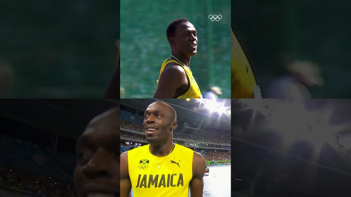 Les première et dernière courses olympiques individuelles de la légende Usain Bolt ! #Jeux olympiques