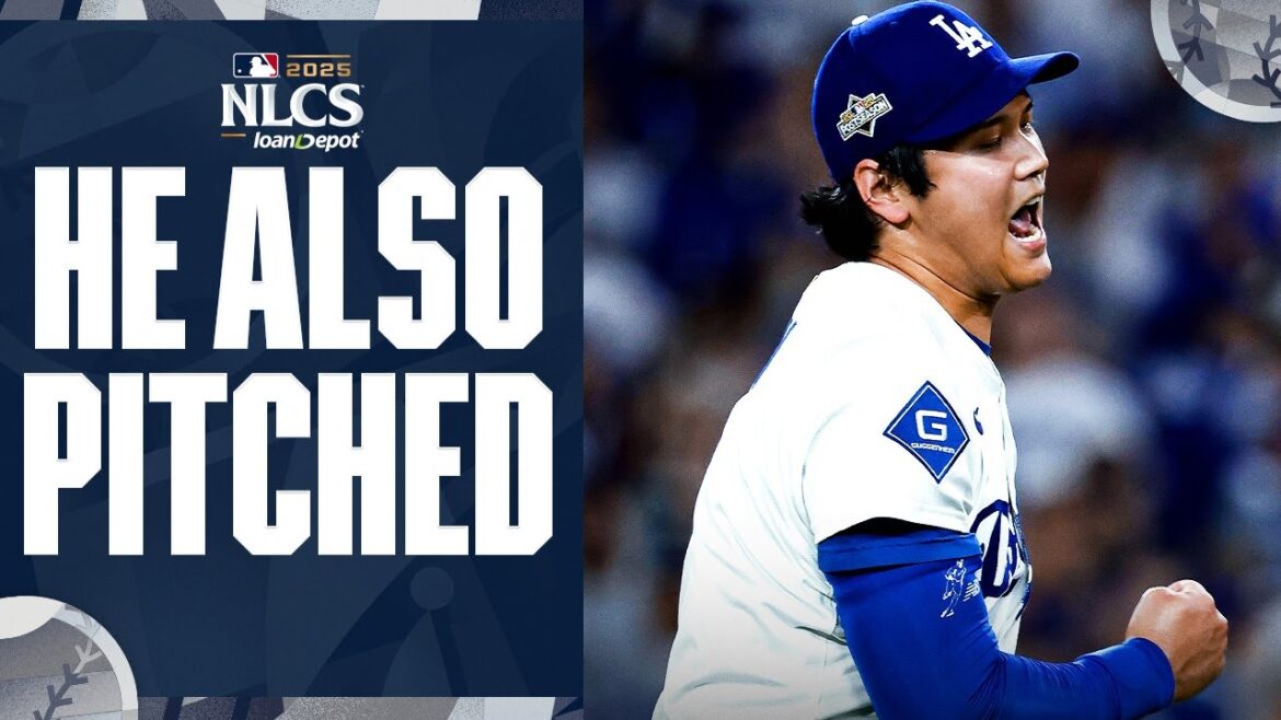 Shohei Ohtani a retiré 10 frappeurs sur des prises le soir même où il a réussi 3 circuits pour les Dodgers 😳 | Faits saillants de Shohei Ohtani