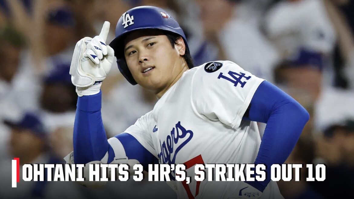 DODGERS SWEEP 🧹 La performance historique de Shohei Ohtani renvoie LA aux World Series | ESPN MLB DODGERS SWEEP 🧹 La performance historique de Shohei Ohtani renvoie LA aux World Series | ESPN MLB
