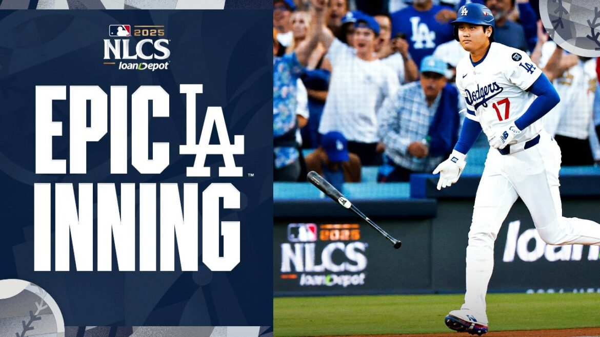 BAS de la 1ère MANCHE : circuits de Shohei Ohtani, les Dodgers marquent 3 points dans le G4 de la NLDS 2025 | Faits saillants de Shohei Ohtani