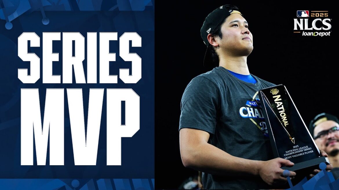 Shohei Ohtani remporte le titre de MVP NLCS après avoir propulsé les Dodgers vers un balayage en série 🏆 | Faits saillants de Shohei Ohtani