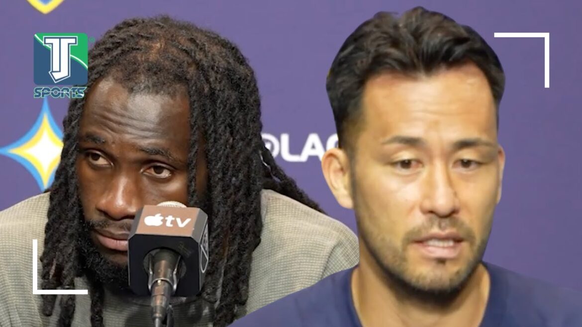 Joseph Paintsil et Maya Yoshida PARLENT de l’ATTROTIOUSE saison MLS 2025 de LA Galaxy