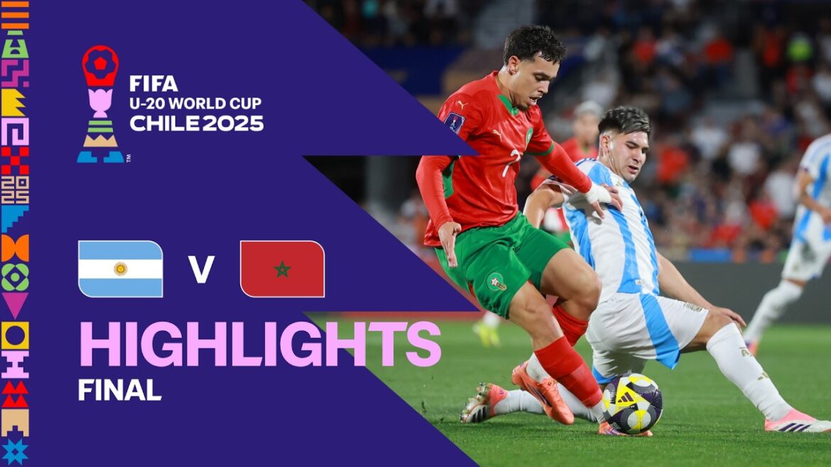 Argentine vs Maroc Faits saillants | Coupe du Monde U 20 de la FIFA, Chili 2025