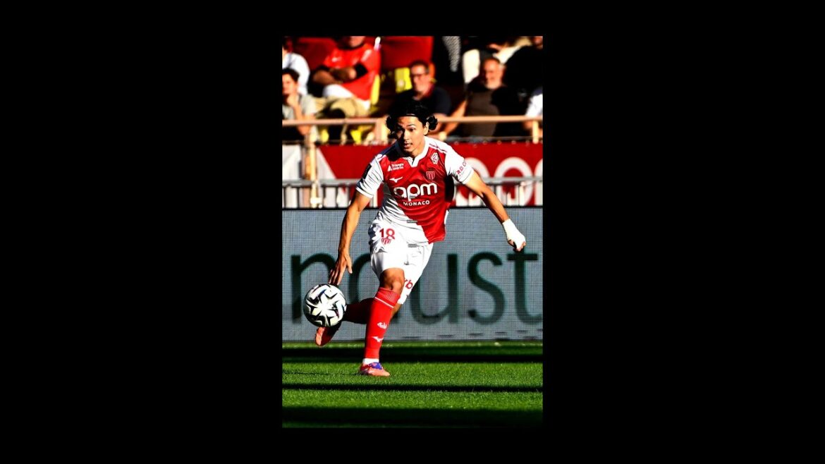 Takumi Minamino sauve Monaco grâce à sa passe décisive ! Le premier match du nouvel entraîneur est un match nul