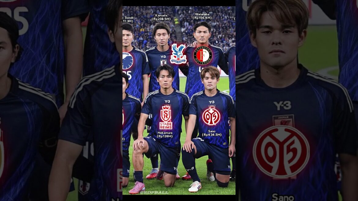 L'équipe japonaise lors d'un retour dramatique contre le Brésil