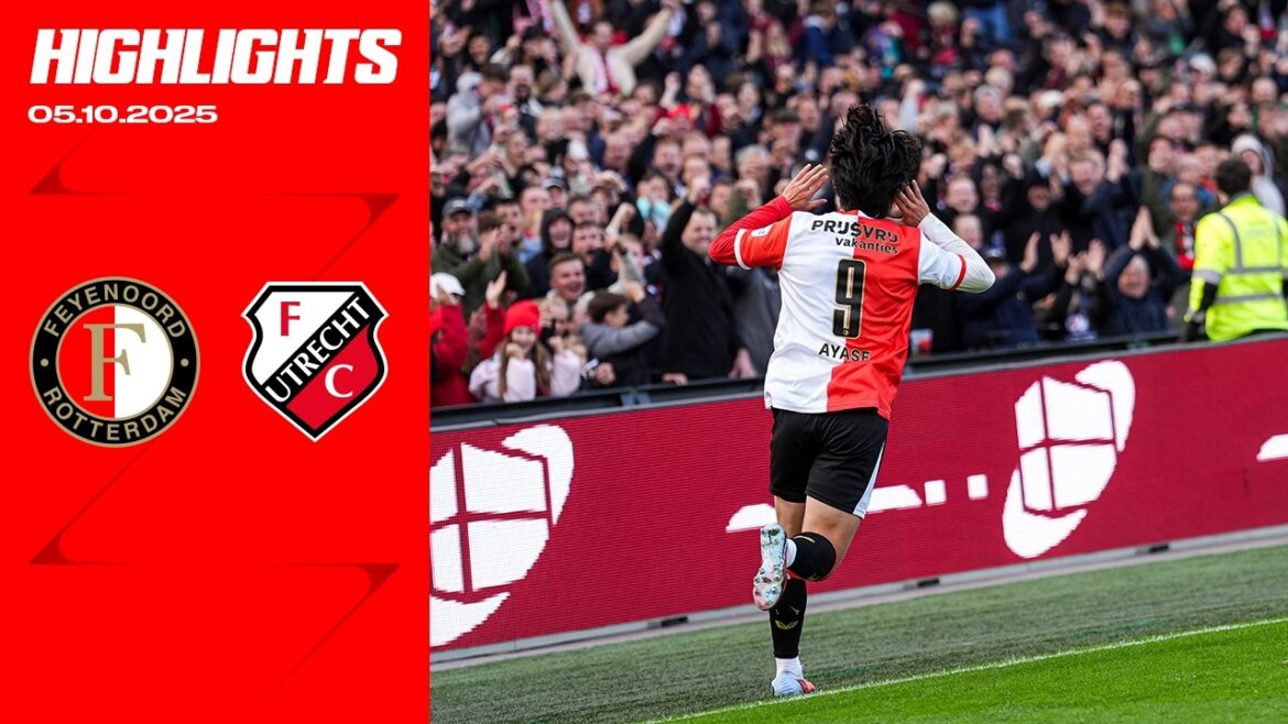 Moments forts Feyenoord - FC Utrecht | Eredivisie 2025-2026
