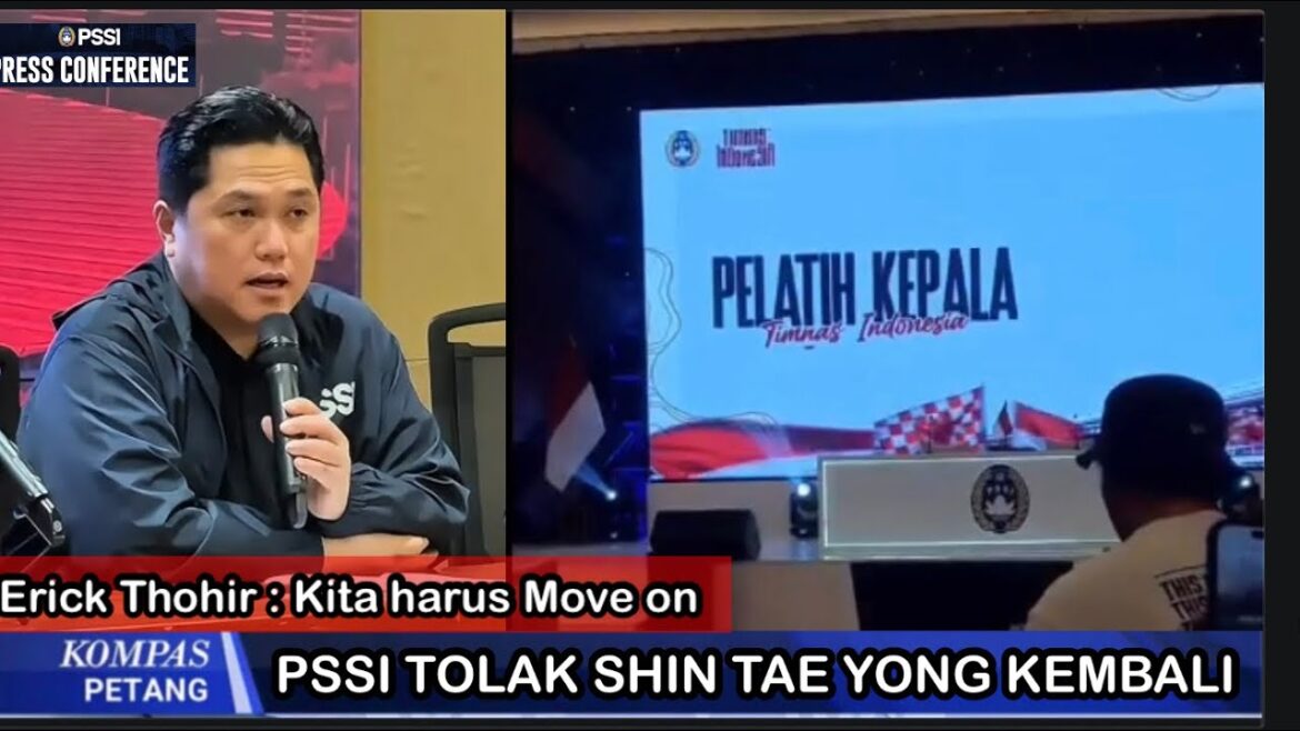 🔴PSSI EN DIRECT . AU REVOIR SHIN TAE YONG BIENVENUE HAJIME MORIYASU 🔴PSSI EN DIRECT . AU REVOIR SHIN TAE YONG BIENVENUE HAJIME MORIYASU