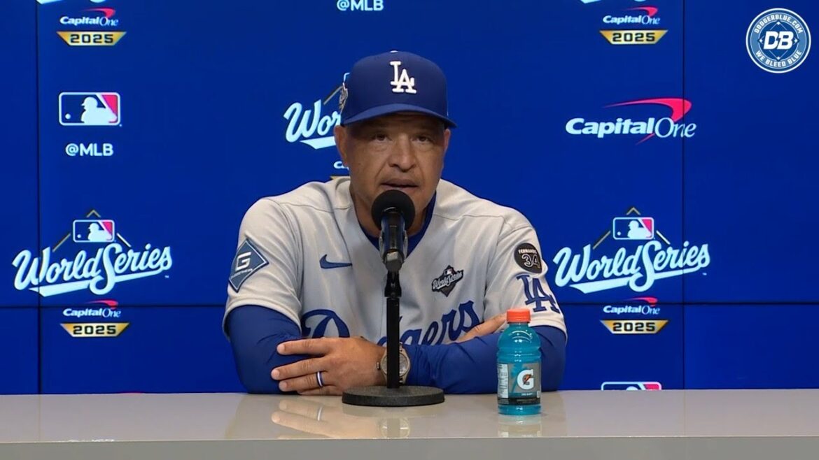 Série mondiale 2025 : Dave Roberts minimise les congés, critique Shohei Ohtani et réagit à la défaite du premier match Série mondiale 2025 : Dave Roberts minimise les congés, critique Shohei Ohtani et réagit à la défaite du premier match