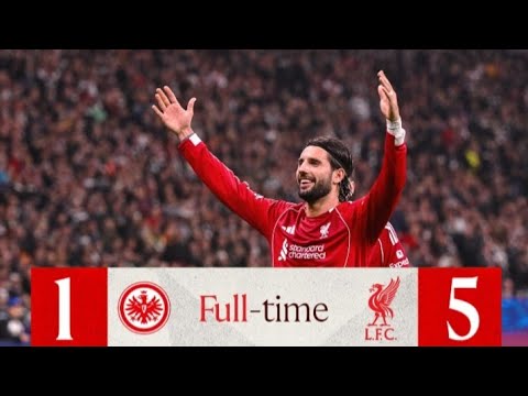 POINT SAILLANT LIVERPOOL VS EINTRACHT FRANCFORT | LIGUE DES CHAMPIONS DE L’UEFA | BUT DE FANSCAM LIVERPOOL POINT SAILLANT LIVERPOOL VS EINTRACHT FRANCFORT | LIGUE DES CHAMPIONS DE L'UEFA | BUT DE FANSCAM LIVERPOOL
