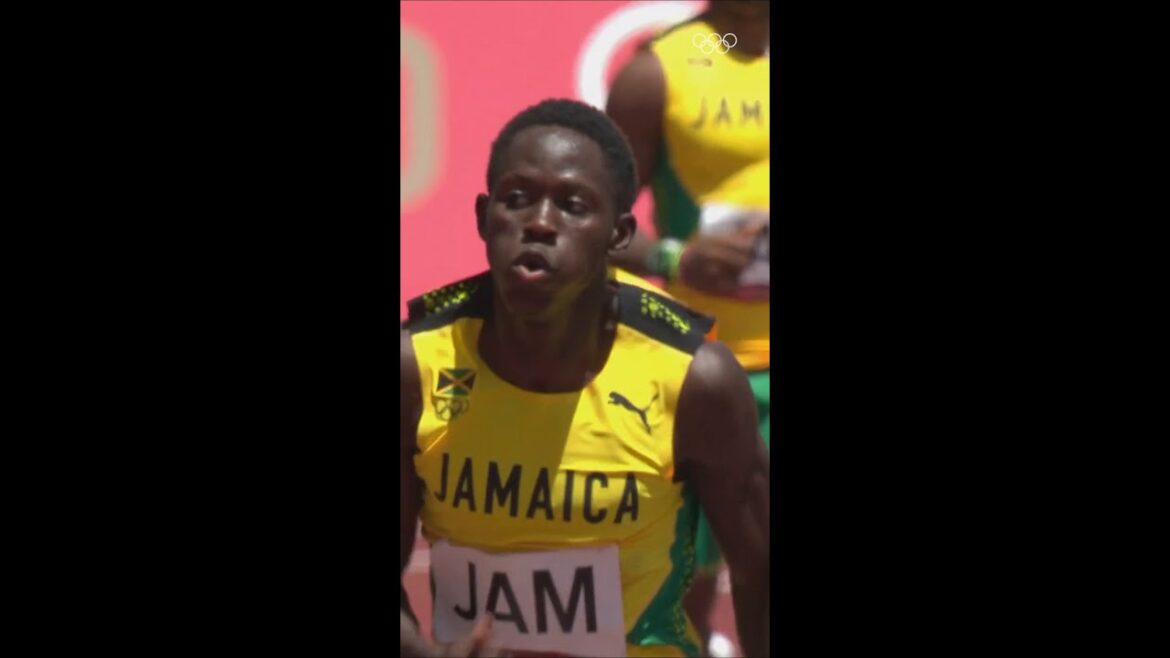 Le pronostic d'Usain Bolt pour la finale du 100 m 👀 👀 #Paris2024