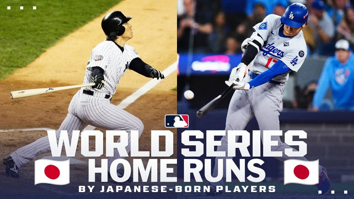 Shohei Ohtani rejoint Hideki Matsui en tant que SEULs joueurs d’origine japonaise à avoir réussi un circuit dans les World Series ! 🇯🇵 Shohei Ohtani rejoint Hideki Matsui en tant que SEULs joueurs d'origine japonaise à avoir réussi un circuit dans les World Series ! 🇯🇵