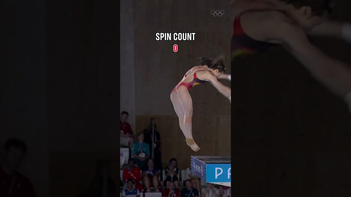 Tous les regards sont tournés vers la rotation. 😵‍💫 #Jeux Olympiques