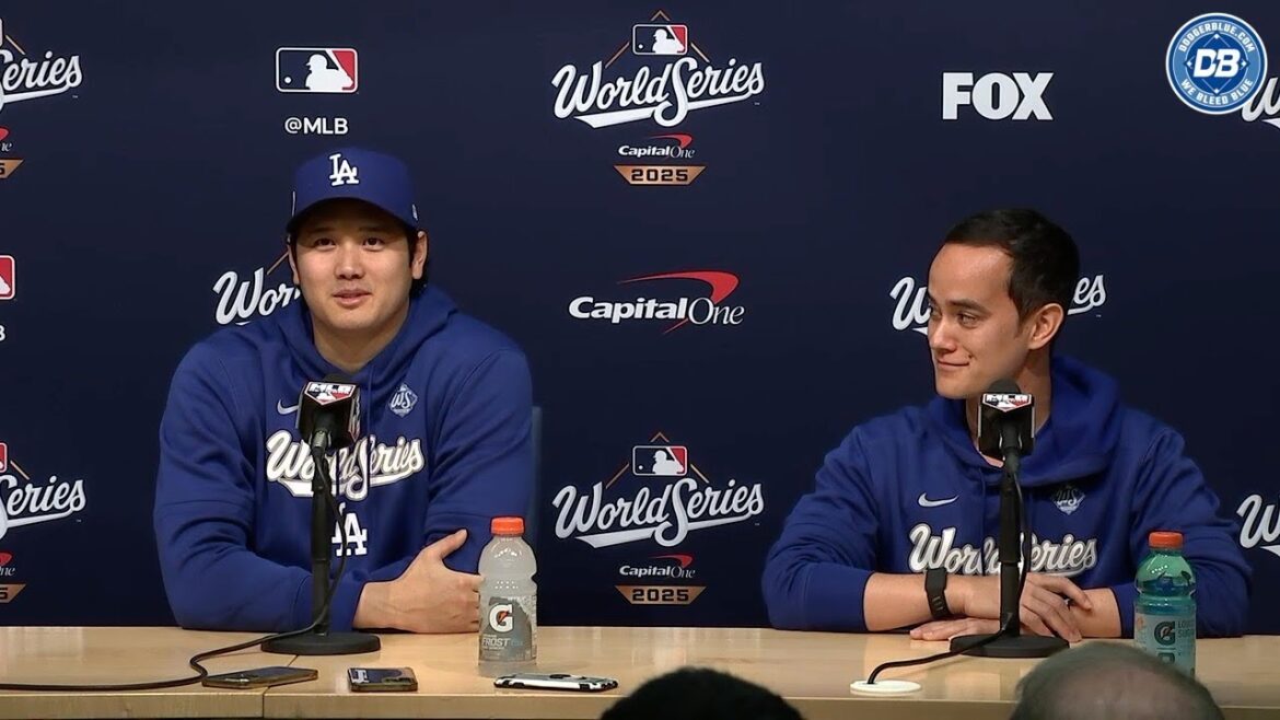 Série mondiale 2025 : Shohei Ohtani répond aux chants des fans des Blue Jays et révèle les héros de son enfance Série mondiale 2025 : Shohei Ohtani répond aux chants des fans des Blue Jays et révèle les héros de son enfance