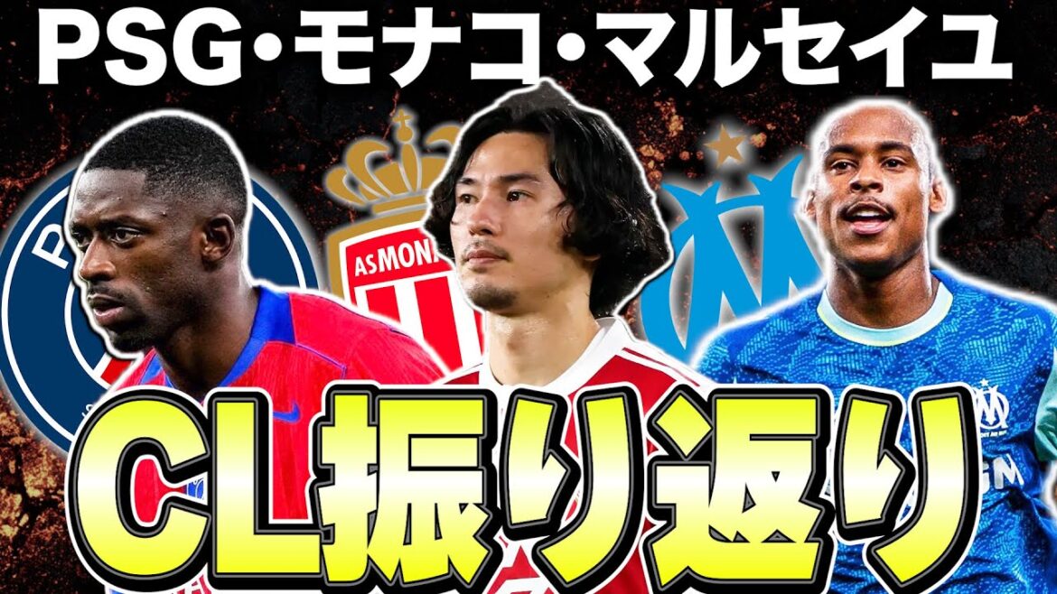 [Retour sur la CL]Le PSG marque beaucoup, Minamino rate une occasion dans un bon match contre Monaco, et Marseille subit une douloureuse deuxième défaite. On vous explique le troisième match de CL des équipes de Ligue 1 !