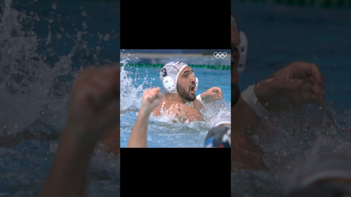 Dimitris Skoumpakis lighting up Tokyo 2020 with an incredible goal for Greece 🇬🇷