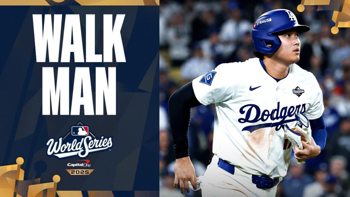 Shohei Ohtani marche pour la CINQUIÈME fois ! Le troisième match des World Series se déroule jusqu'à la 18e manche !