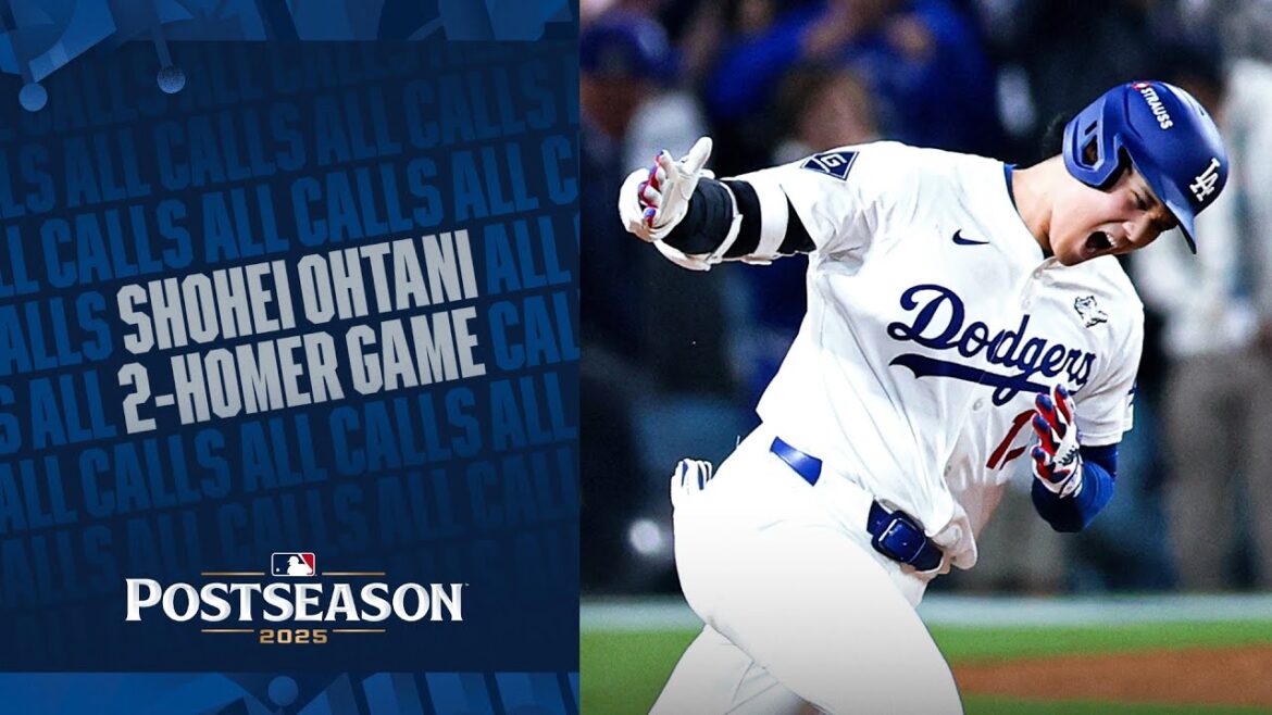 TOUS LES APPELS : Shohei Ohtani écrase deux circuits lors du troisième match des World Series ! | Faits saillants de Shohei Ohtani