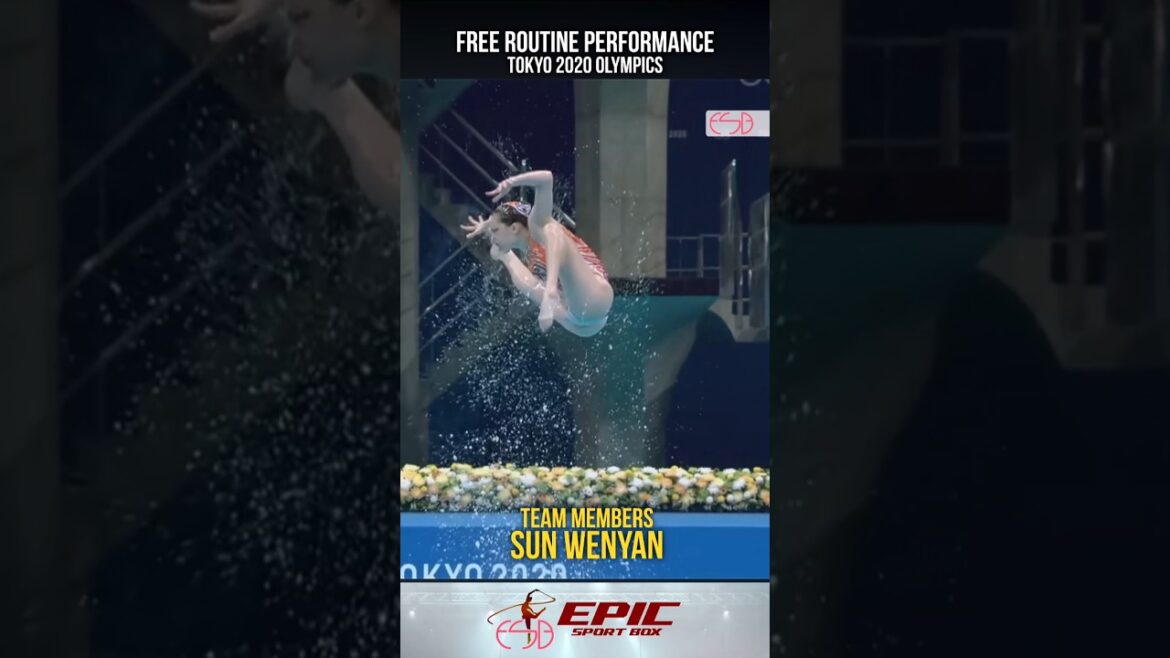 China’s Artistic Swimming | Tokyo 2020 Olympics #swimming #sports #shorts #foryou China’s Artistic Swimming | Tokyo 2020 Olympics #swimming #sports #shorts #foryou