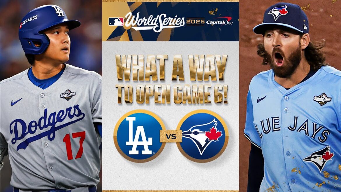 Kevin Gausman élimine Shohei Ohtani pour ouvrir le sixième match des World Series 2025 ! 😮‍💨