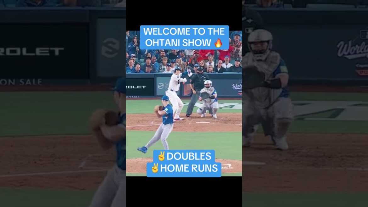 UNE AUTRE PERFORMANCE HISTORIQUE DE SHOHEI OHTANI 🙌