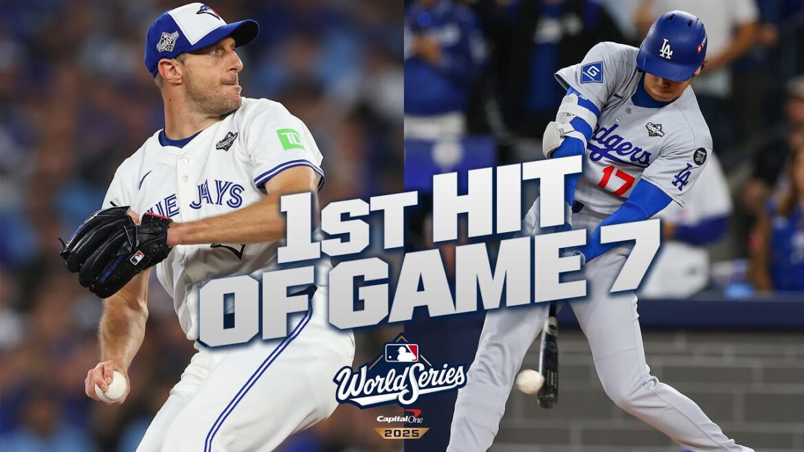 Shohei Ohtani remporte le premier coup sûr d'un match 7 des World Series à gagner ou à rentrer chez soi ! 💪 | Faits saillants de Shohei Ohtani