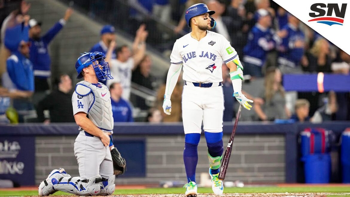Bo Bichette fait exploser un home run de 3 points contre Shohei Ohtani lors du septième match des World Series