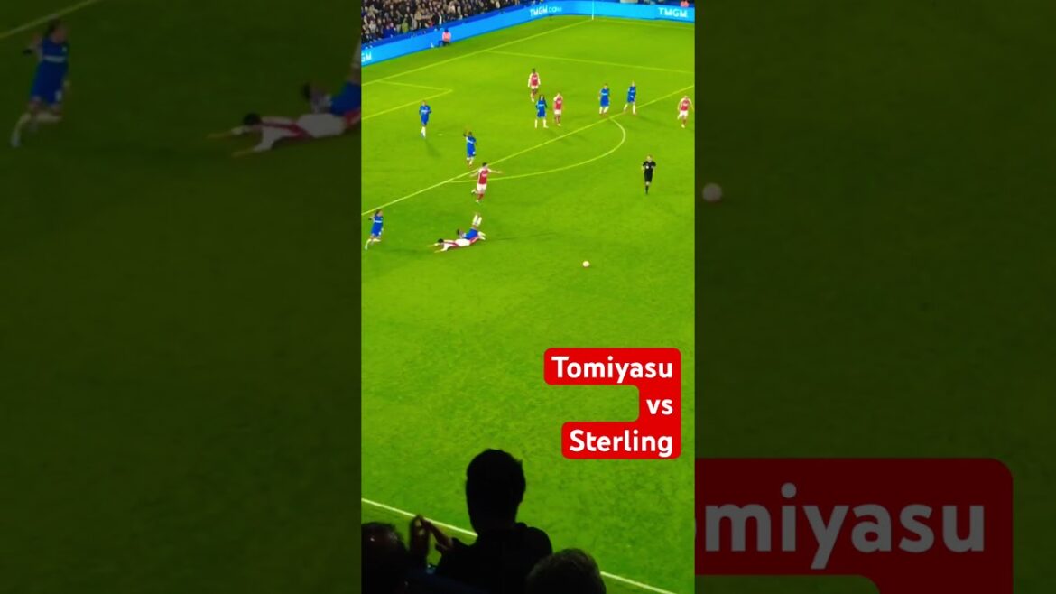 Tomiyasu contre Sterling