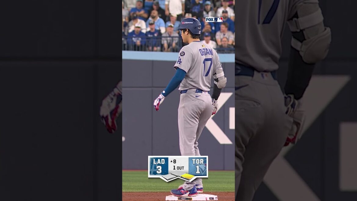 Comment Ohtani a-t-il frappé ça contre le mur ?! 🤯 #ohtani #shohei #Dodgers #worldseries Comment Ohtani a-t-il frappé ça contre le mur ?! 🤯 #ohtani #shohei #Dodgers #worldseries