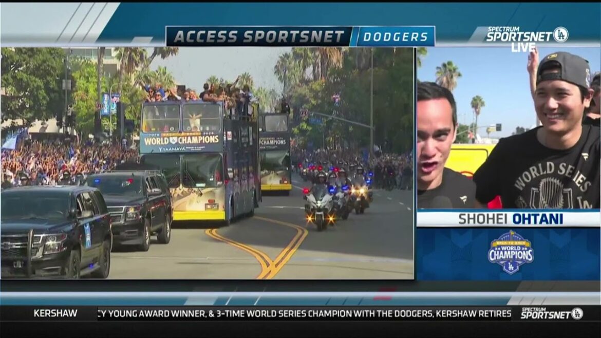 Shohei Ohtani révèle qu'il pense déjà à remporter la 3e Série mondiale et s'extasie sur Yamamoto !