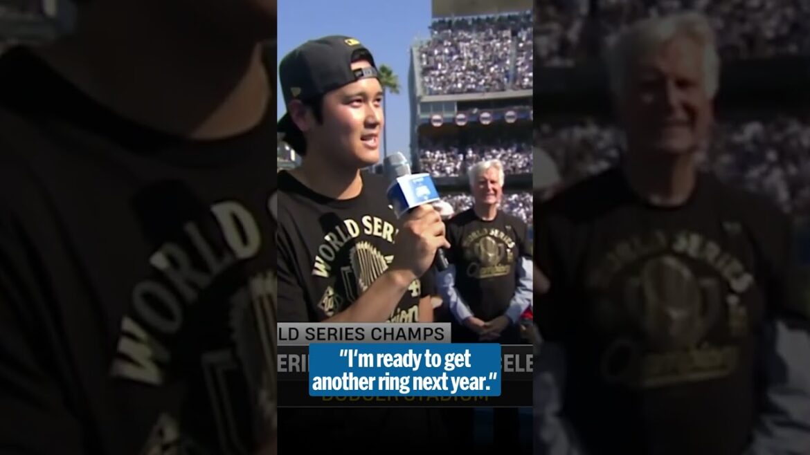 Shohei Ohtani en veut plus 😎