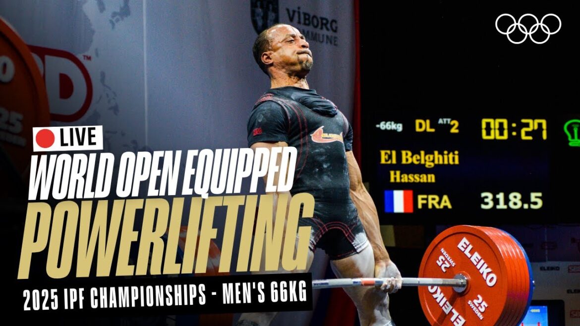 🔴 Dynamophilie EN DIRECT | Hommes 66 kg | Championnats du monde ouverts équipés IPF 2025 🔴 Dynamophilie EN DIRECT | Hommes 66 kg | Championnats du monde ouverts équipés IPF 2025