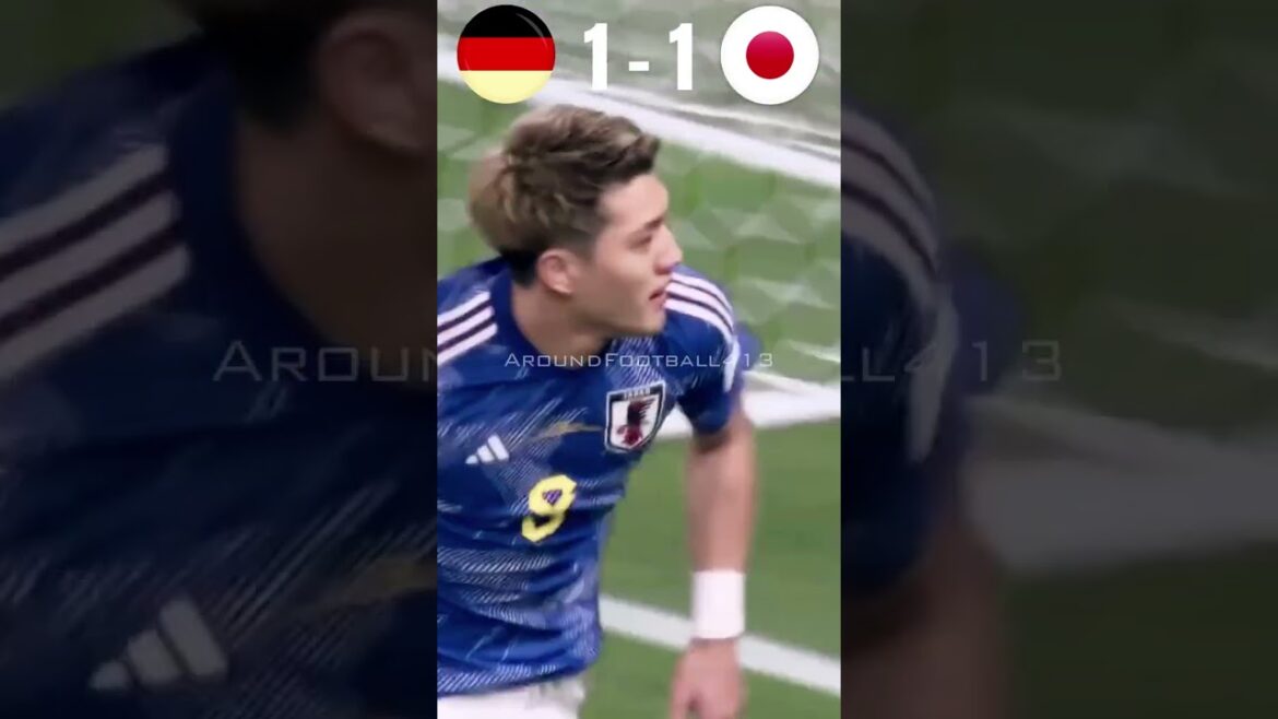 Coupe du monde Allemagne vs Japon 2022 Qatar - Highlight #shorts #worldcup #football