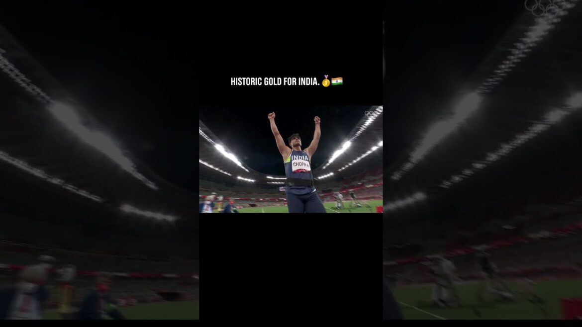 Neeraj Chopra a remporté la toute première médaille olympique de l’Inde en athlétisme à #Tokyo2020 🤩 #Olympics Neeraj Chopra a remporté la toute première médaille olympique de l'Inde en athlétisme à #Tokyo2020 🤩 #Olympics