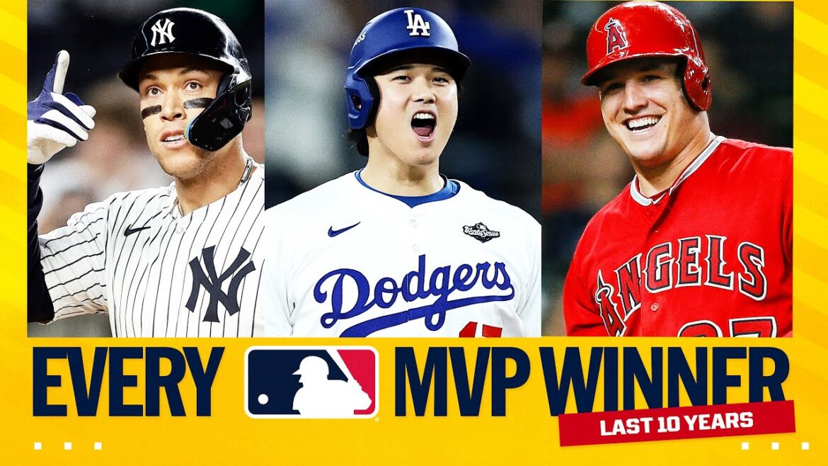 Shohei Ohtani, Aaron Judge, Mike Trout et TOUS les gagnants MVP des 10 dernières années ! 🤩
