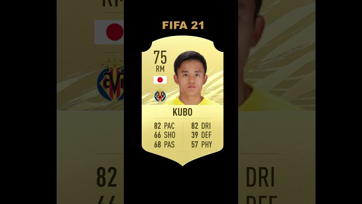 Takefusa Kubo dans CHAQUE FIFA (FIFA 20-EAFC 24) #like #subscribe