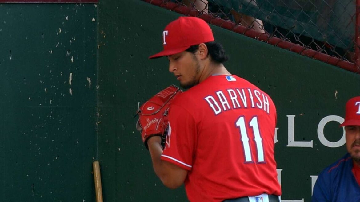 HOU@TEX : Darvish retire sept prises en cinq manches
