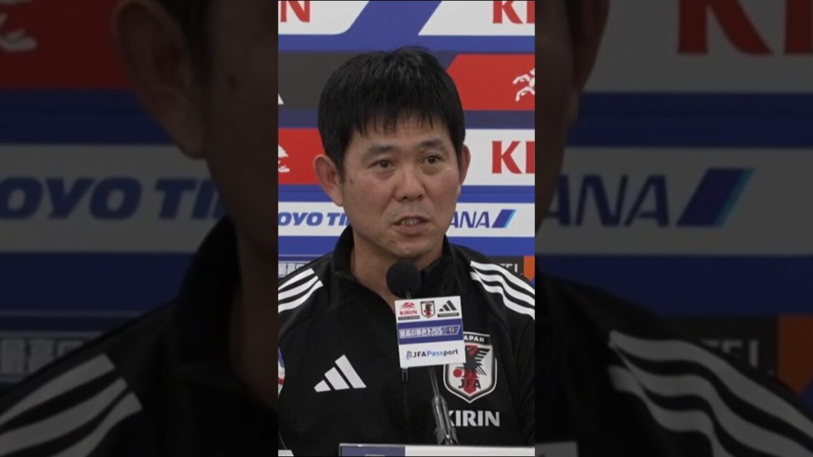 Le sélectionneur du Japon Hajime Moriyasu franchit le cap des 100 matches alors que le Japon affronte la Bolivie à Tokyo