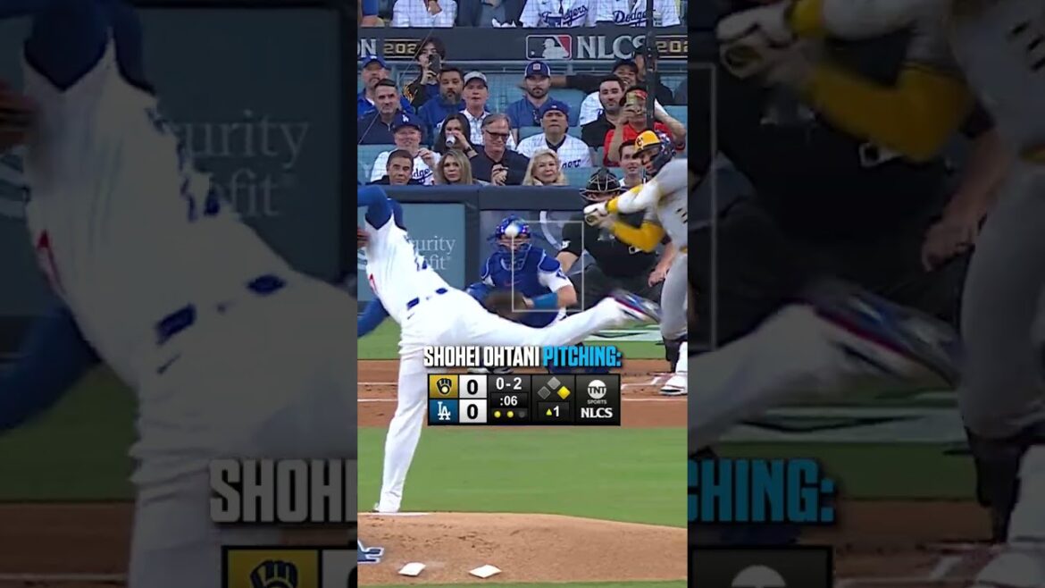 Shohei Ohtani a lancé 3 K et a réussi un Home Run lors de la 1ère manche ! 👽 #ohtani #dodgers #nlcs Shohei Ohtani a lancé 3 K et a réussi un Home Run lors de la 1ère manche ! 👽 #ohtani #dodgers #nlcs